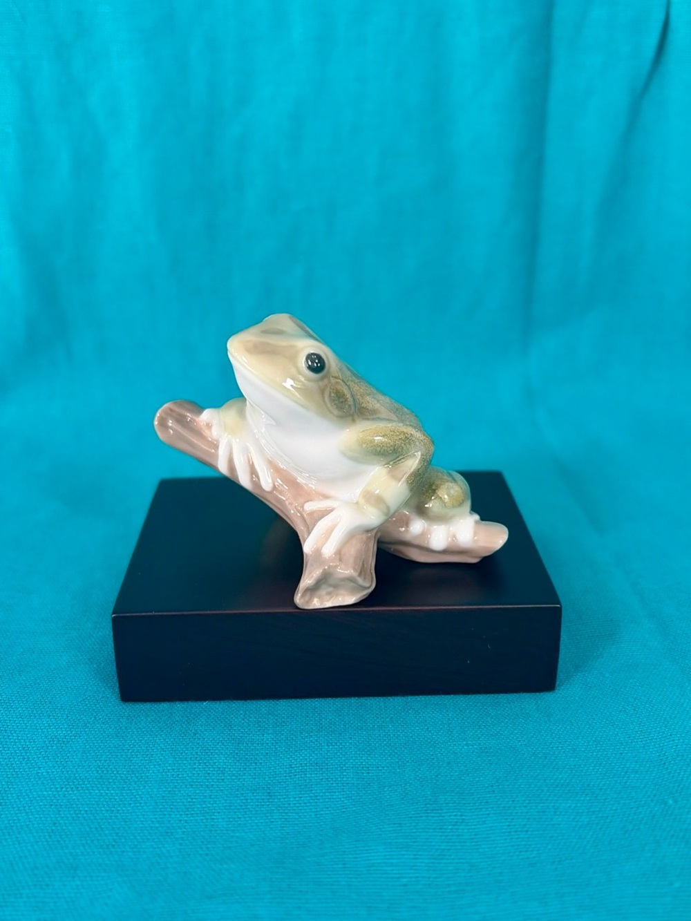Lladro Lucky Frog 01008037 NEW Retired Porcelain Box COA Spain Rare